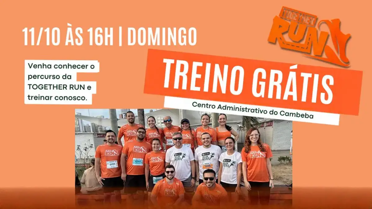 Capa do evento Treinão Together Run