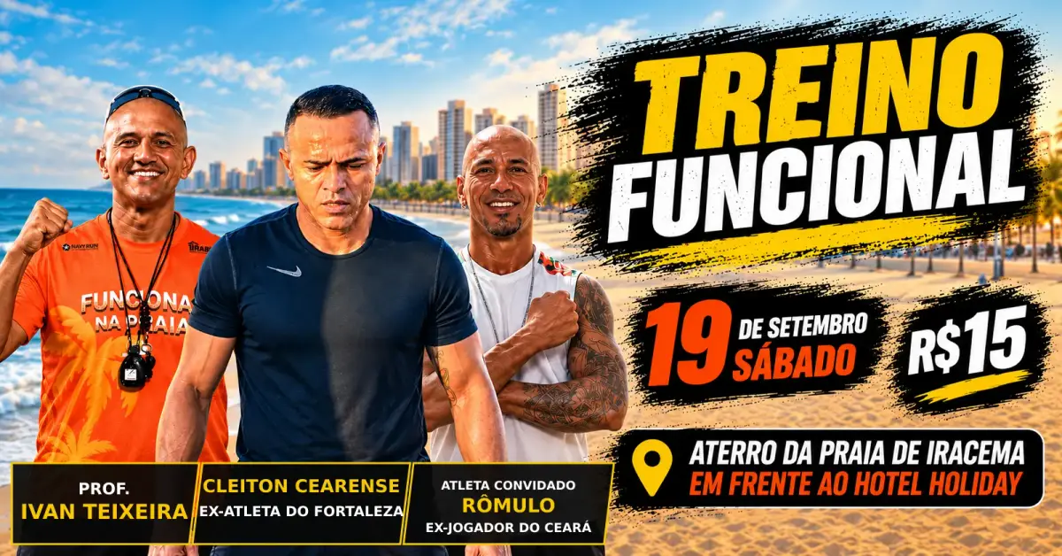 Capa do evento Treinamento Funcional Na Praia