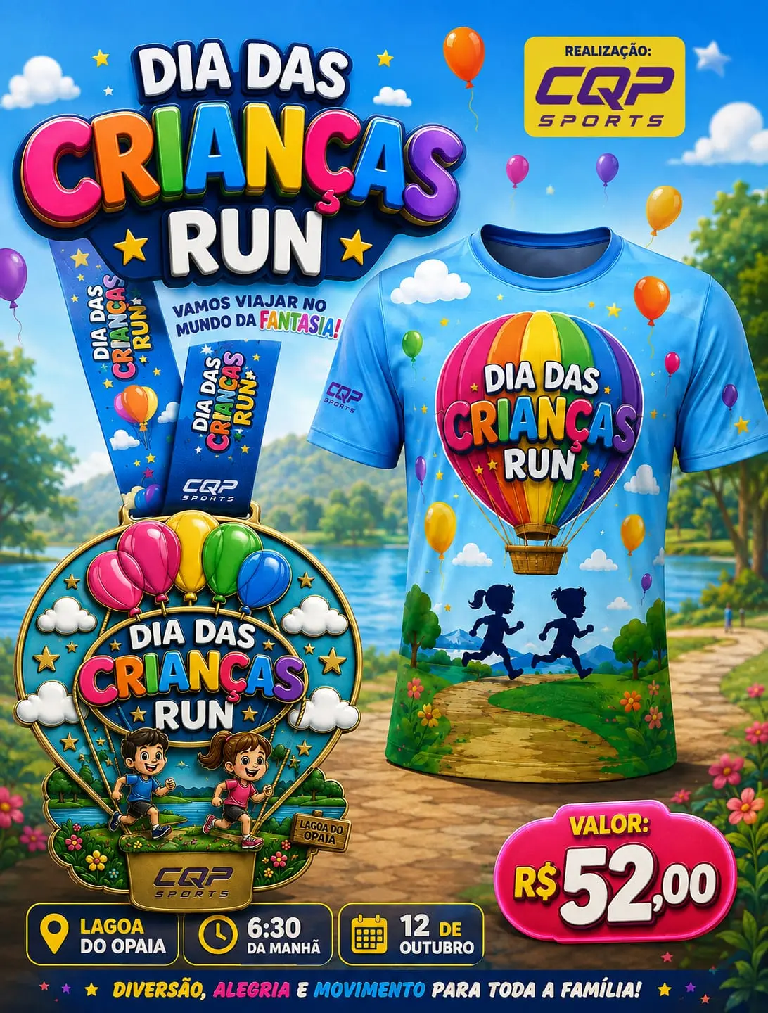 Capa do evento Crianças RUN